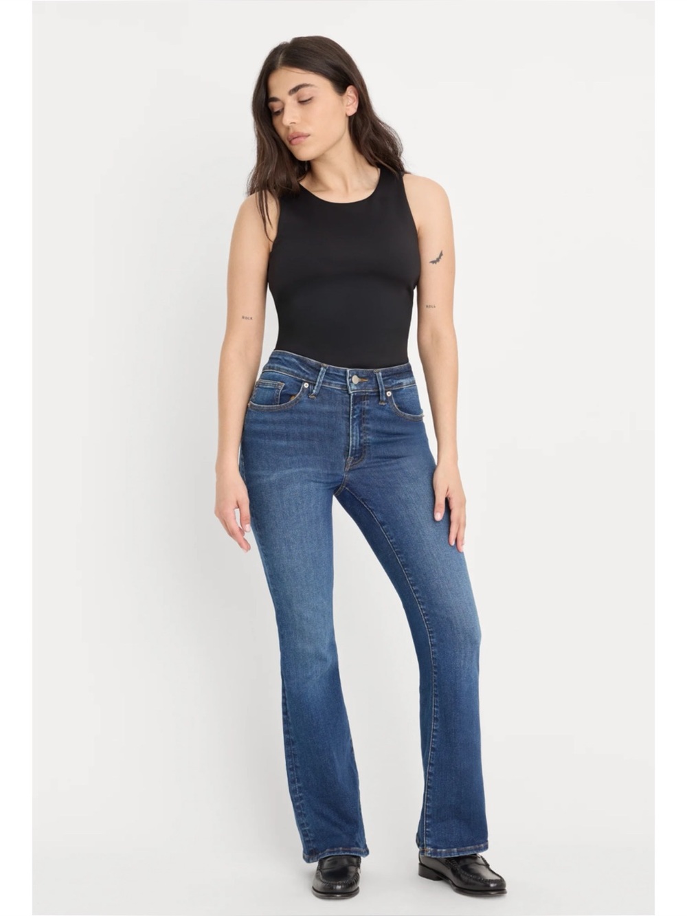 Good American Good Petite Bootcut Jean 16 Plus